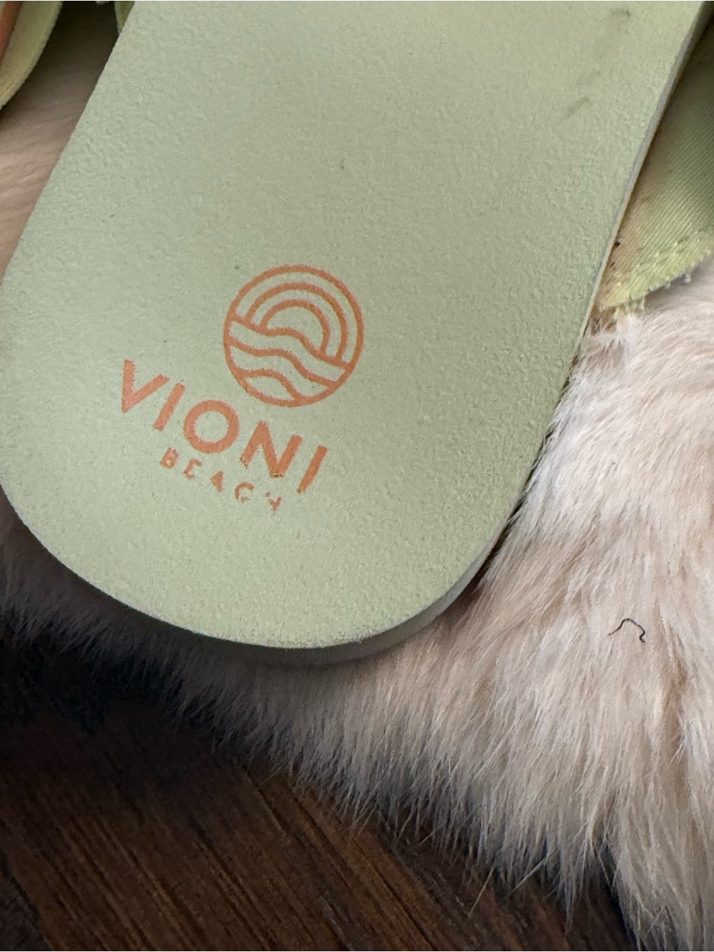 Vionic Boardwalk Panama Slide Sandals ‘Mint Green Size 10 - Picture 6 of 7